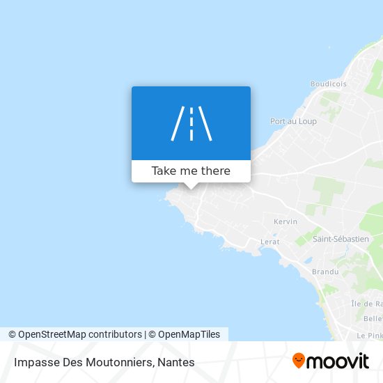 Mapa Impasse Des Moutonniers