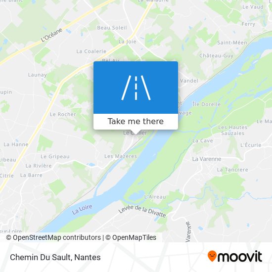 Mapa Chemin Du Sault