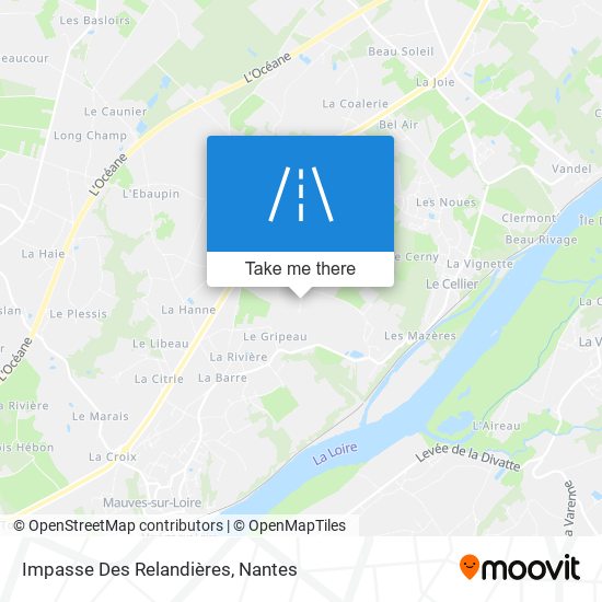 Mapa Impasse Des Relandières