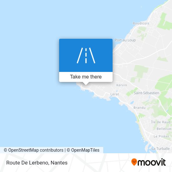 Route De Lerbeno map