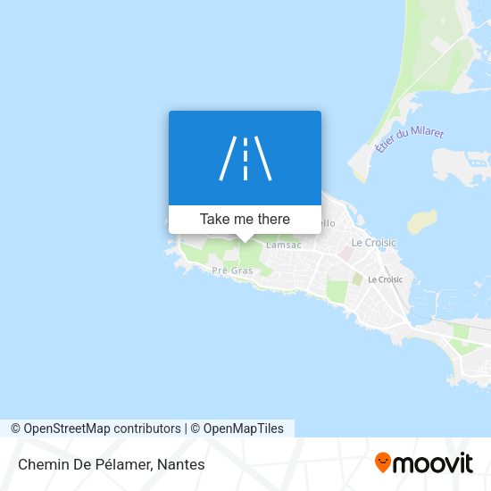 Chemin De Pélamer map