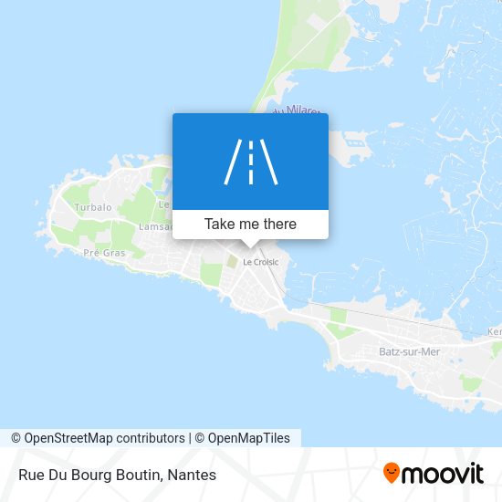 Rue Du Bourg Boutin map