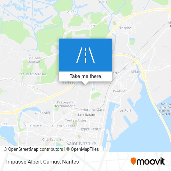 Impasse Albert Camus map