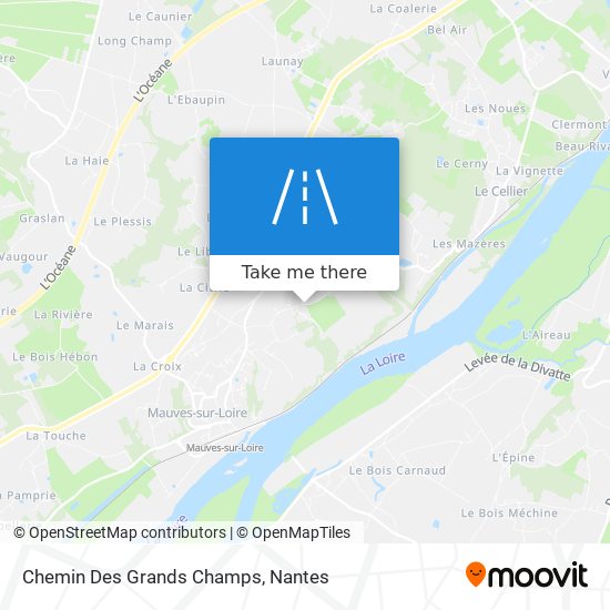 Chemin Des Grands Champs map