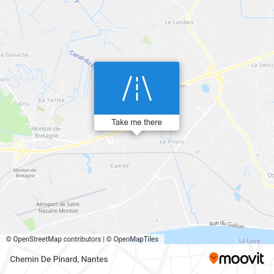 Chemin De Pinard map