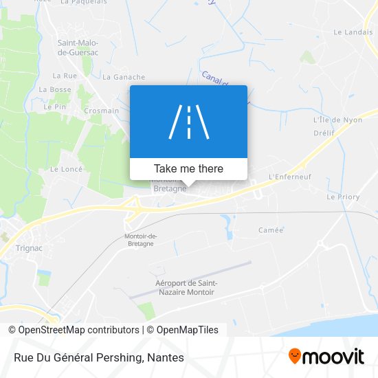 Rue Du Général Pershing map