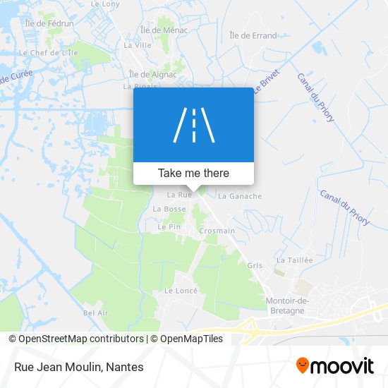 Mapa Rue Jean Moulin