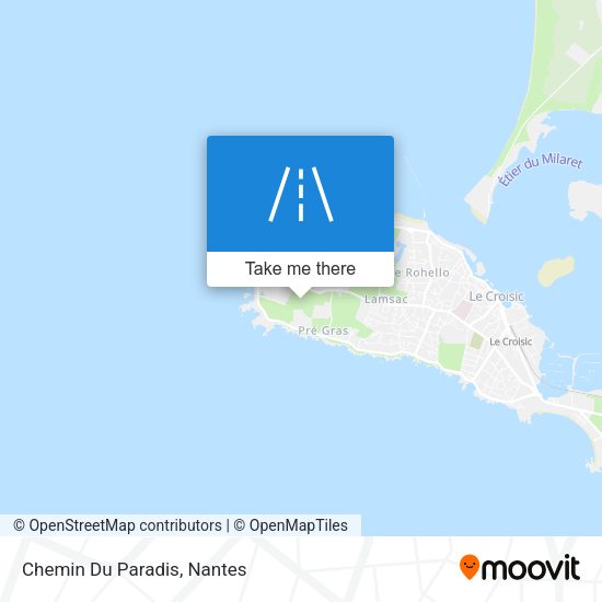 Chemin Du Paradis map