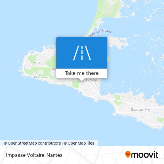 Impasse Voltaire map