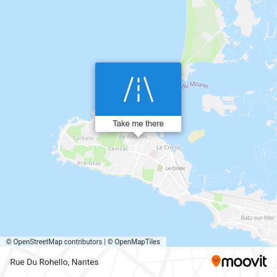 Rue Du Rohello map