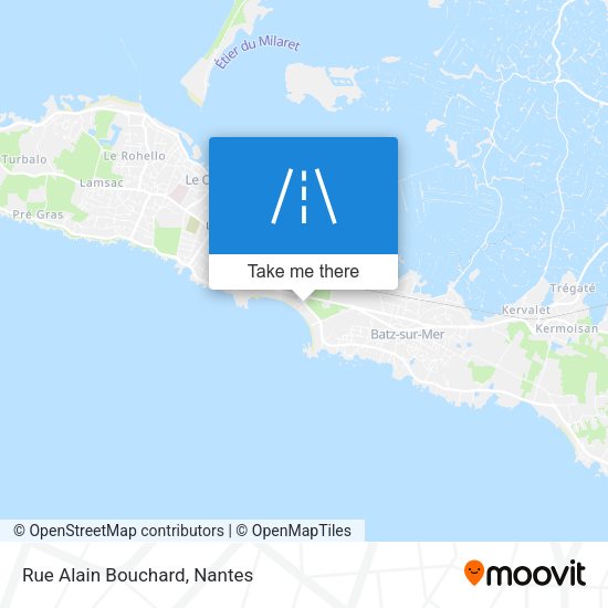 Rue Alain Bouchard map