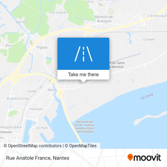 Rue Anatole France map