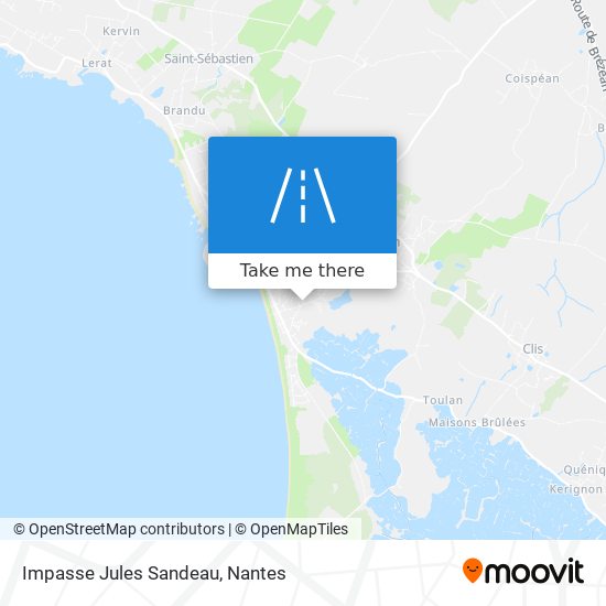 Mapa Impasse Jules Sandeau