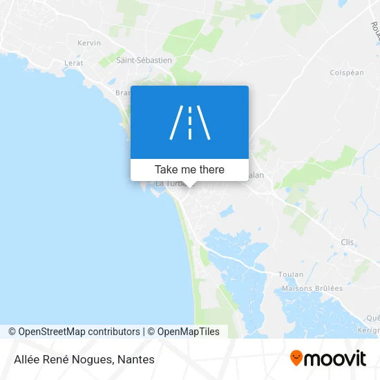 Allée René Nogues map