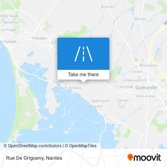 Rue De Grigueny map