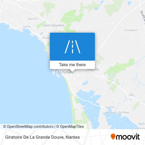 Giratoire De La Grande Douve map