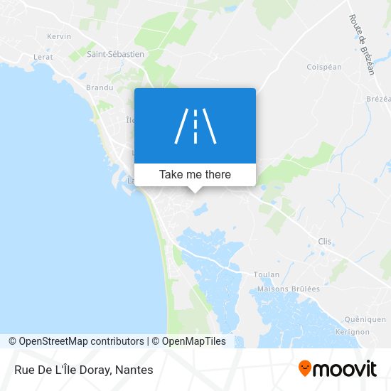 Rue De L'Île Doray map
