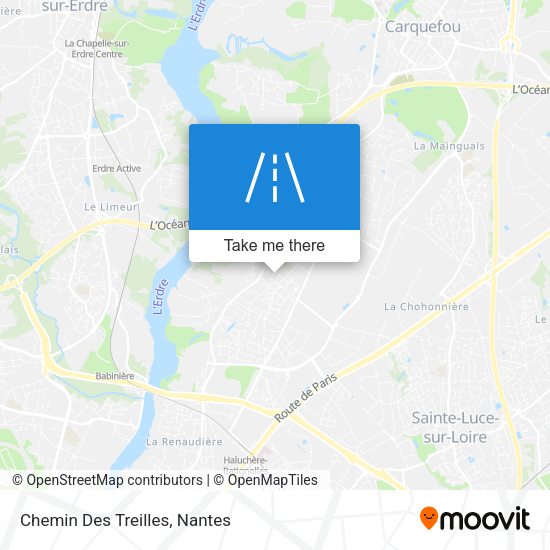 Chemin Des Treilles map