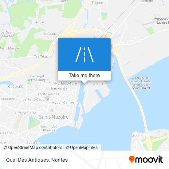Quai Des Antiques map