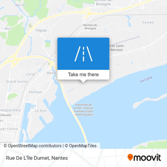 Rue De L'Île Dumet map