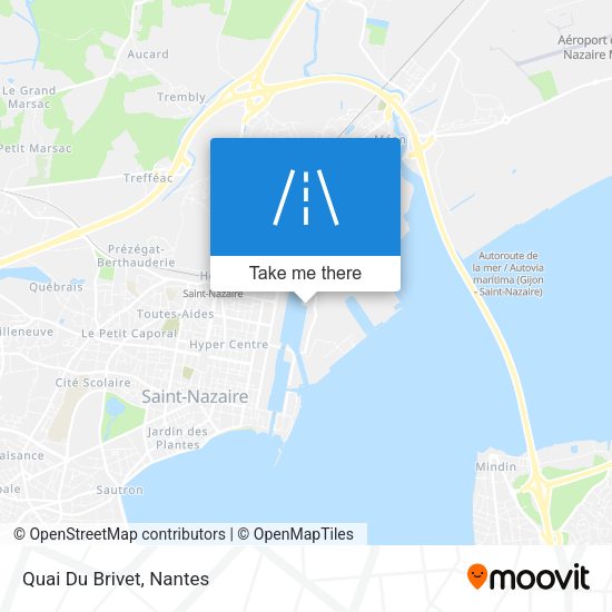 Quai Du Brivet map