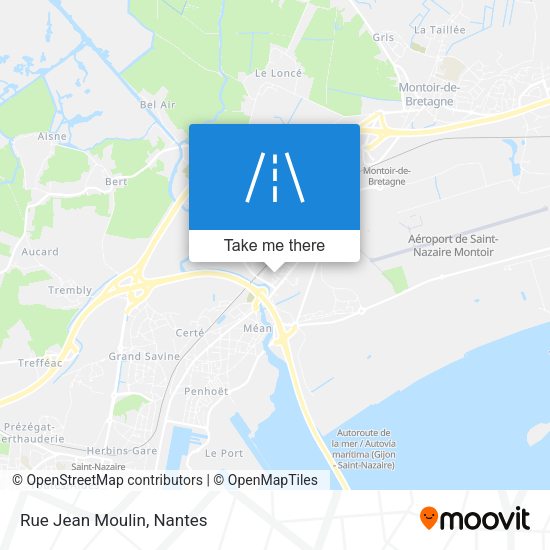 Rue Jean Moulin map