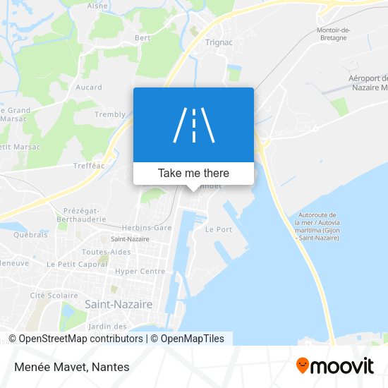 Menée Mavet map