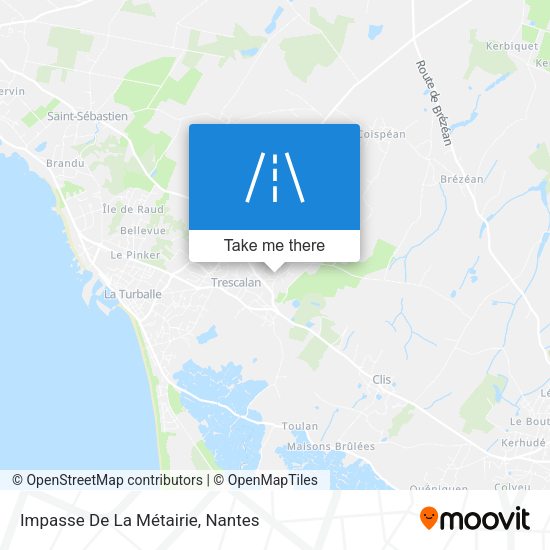 Impasse De La Métairie map