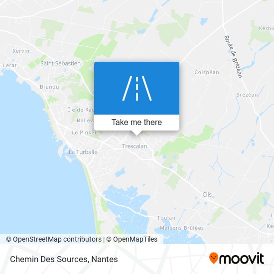 Chemin Des Sources map