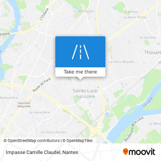 Mapa Impasse Camille Claudel