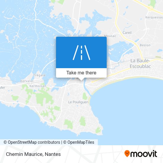 Chemin Maurice map