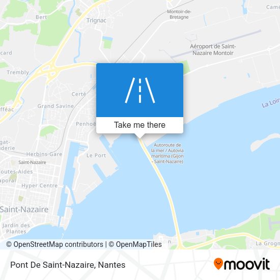 Pont De Saint-Nazaire map