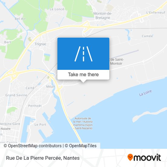 Rue De La Pierre Percée map