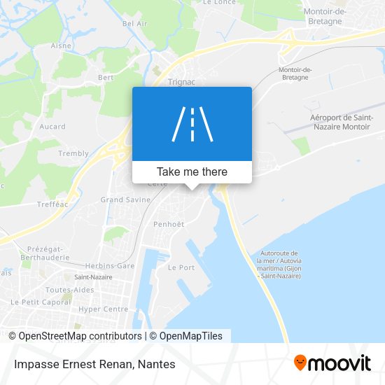 Impasse Ernest Renan map
