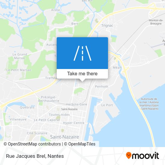 Rue Jacques Brel map