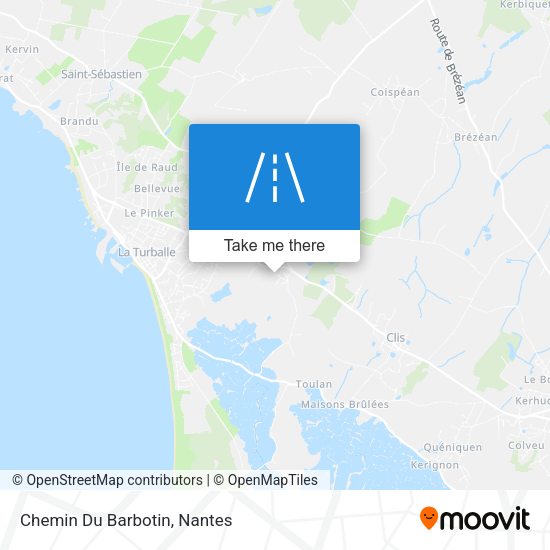 Chemin Du Barbotin map