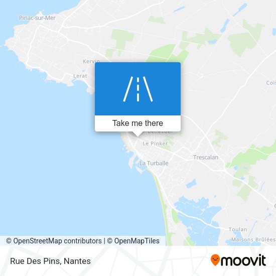Rue Des Pins map