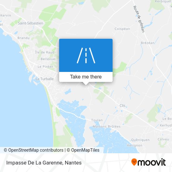 Impasse De La Garenne map