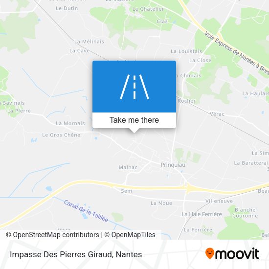 Impasse Des Pierres Giraud map