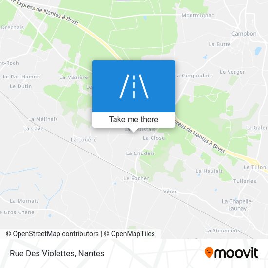 Rue Des Violettes map