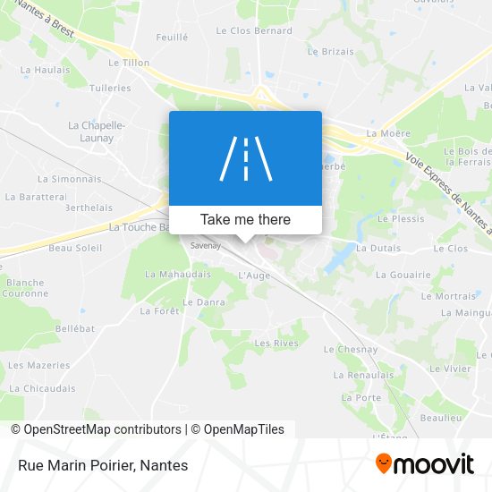 Rue Marin Poirier map