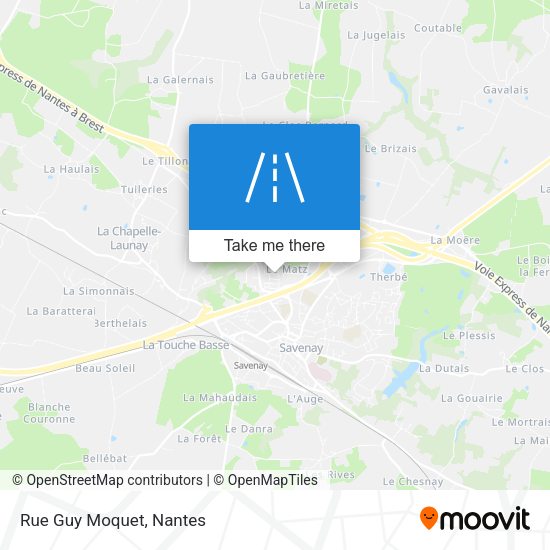 Rue Guy Moquet map