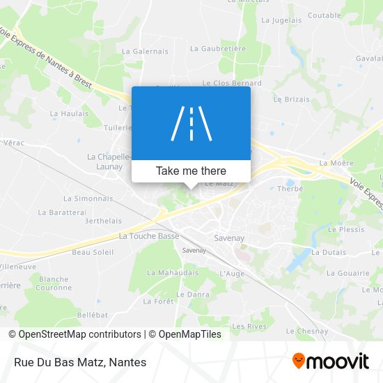 Rue Du Bas Matz map