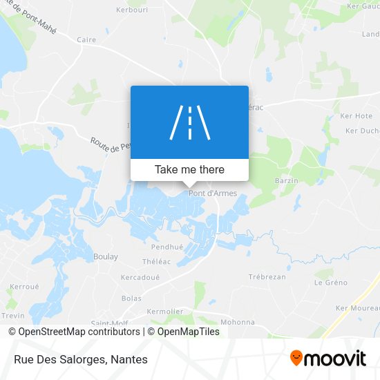 Rue Des Salorges map