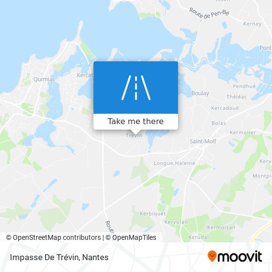 Impasse De Trévin map