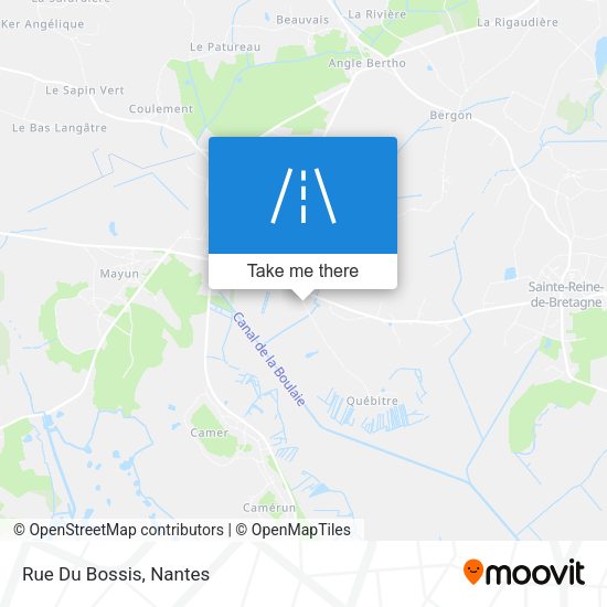 Rue Du Bossis map