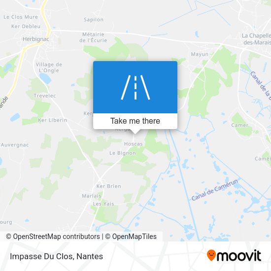 Impasse Du Clos map