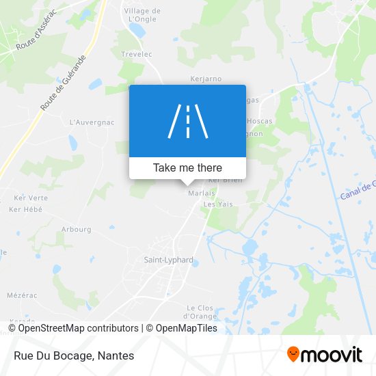 Rue Du Bocage map