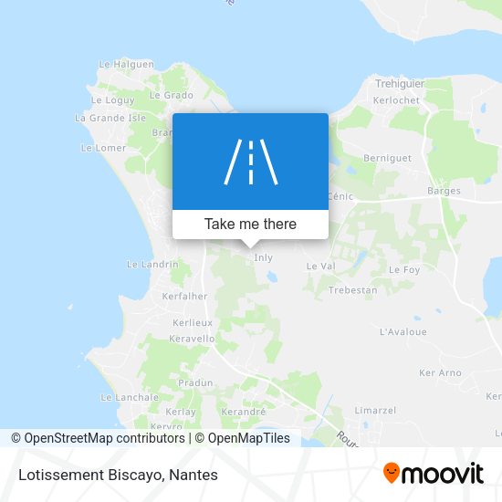 Lotissement Biscayo map