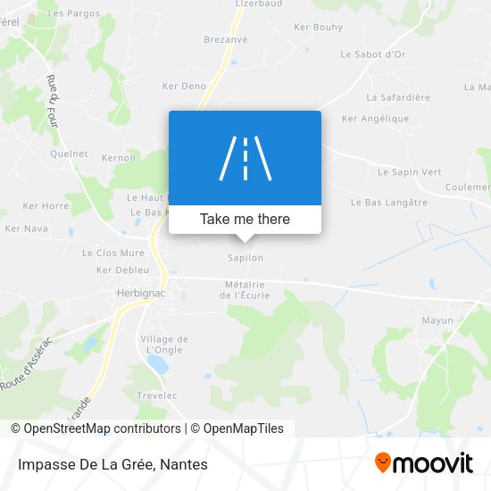 Impasse De La Grée map